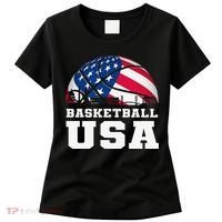 Basketball USA Support the Team USA Flag Dream Women's T-Shirt thumb 0