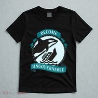 Become Ungovernable Ship Wreck Killer Whale Funny Marine Sciene Eat The Rich T-Shirt thumb 5