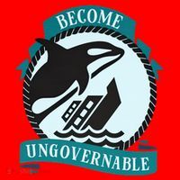 Become Ungovernable Ship Wreck Killer Whale Funny Marine Sciene Eat The Rich Santa Hat thumb 1
