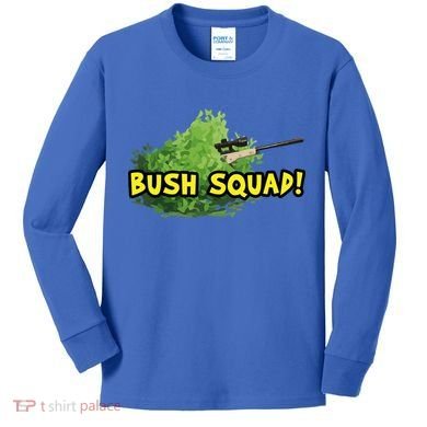 Bush Squad Sniper Kids Long Sleeve Shirt