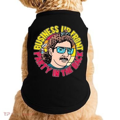 Business Up Front Party In The Back Doggie Tank
