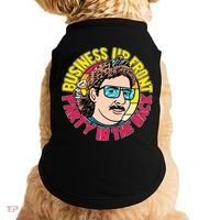 Business Up Front Party In The Back Doggie Tank thumb 0