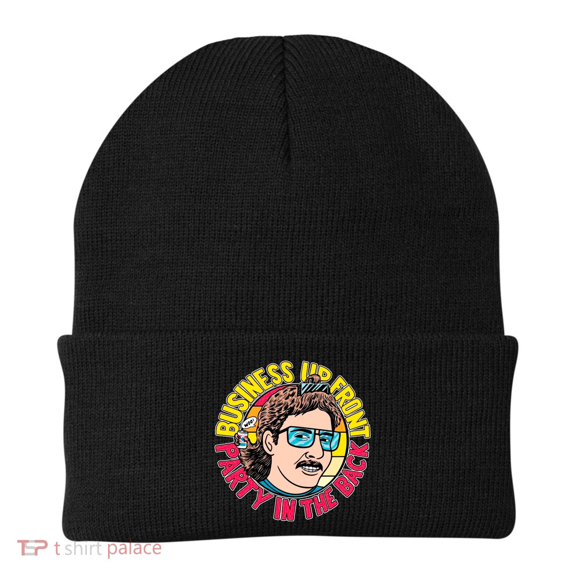 Business Up Front Party In The Back Beanie