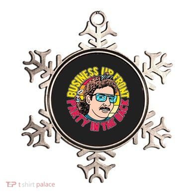 Business Up Front Party In The Back Ornament