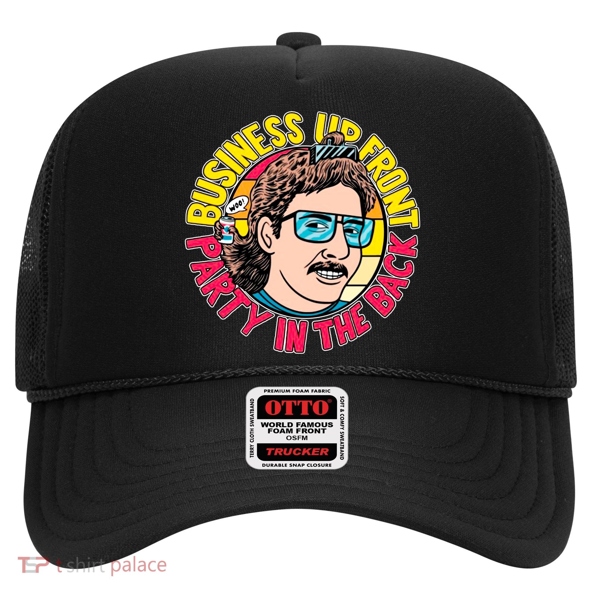 Business Up Front Party In The Back Hat