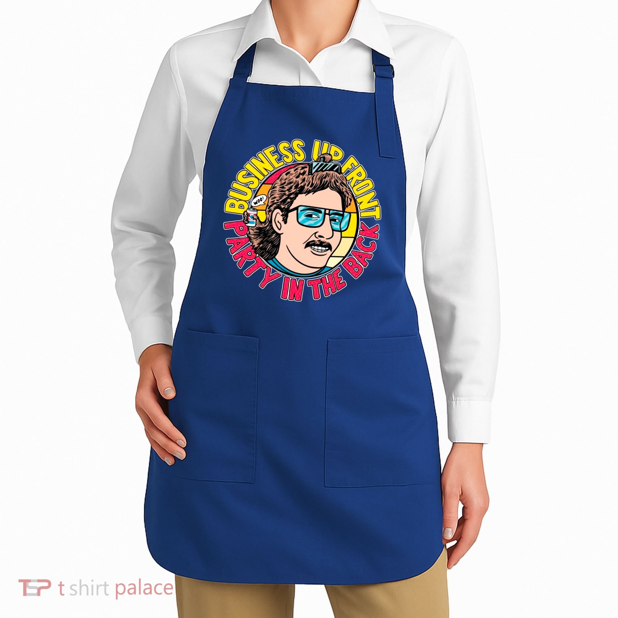 Business Up Front Party In The Back Apron