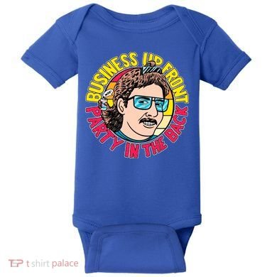 Business Up Front Party In The Back Baby Bodysuit