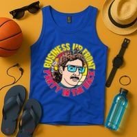 Business Up Front Party In The Back Tank Top thumb 4