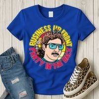 Business Up Front Party In The Back Women's T-Shirt thumb 3