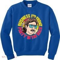 Business Up Front Party In The Back Kids Sweatshirt thumb 0