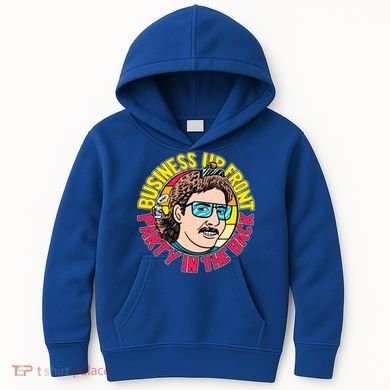 Business Up Front Party In The Back Kids Hoodie