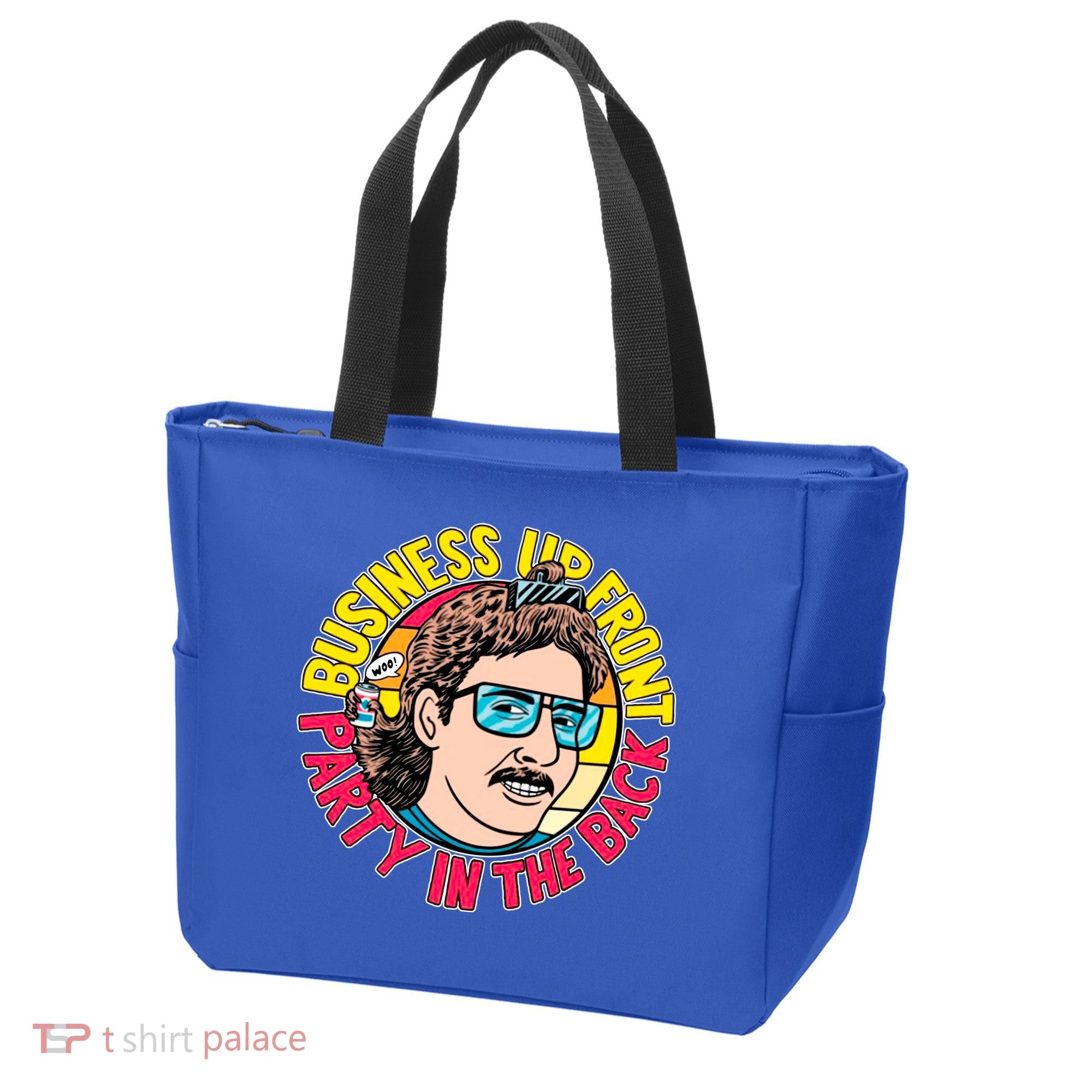 Business Up Front Party In The Back Tote Bag
