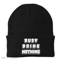 Busy Doing Nothing Beanie thumb 0