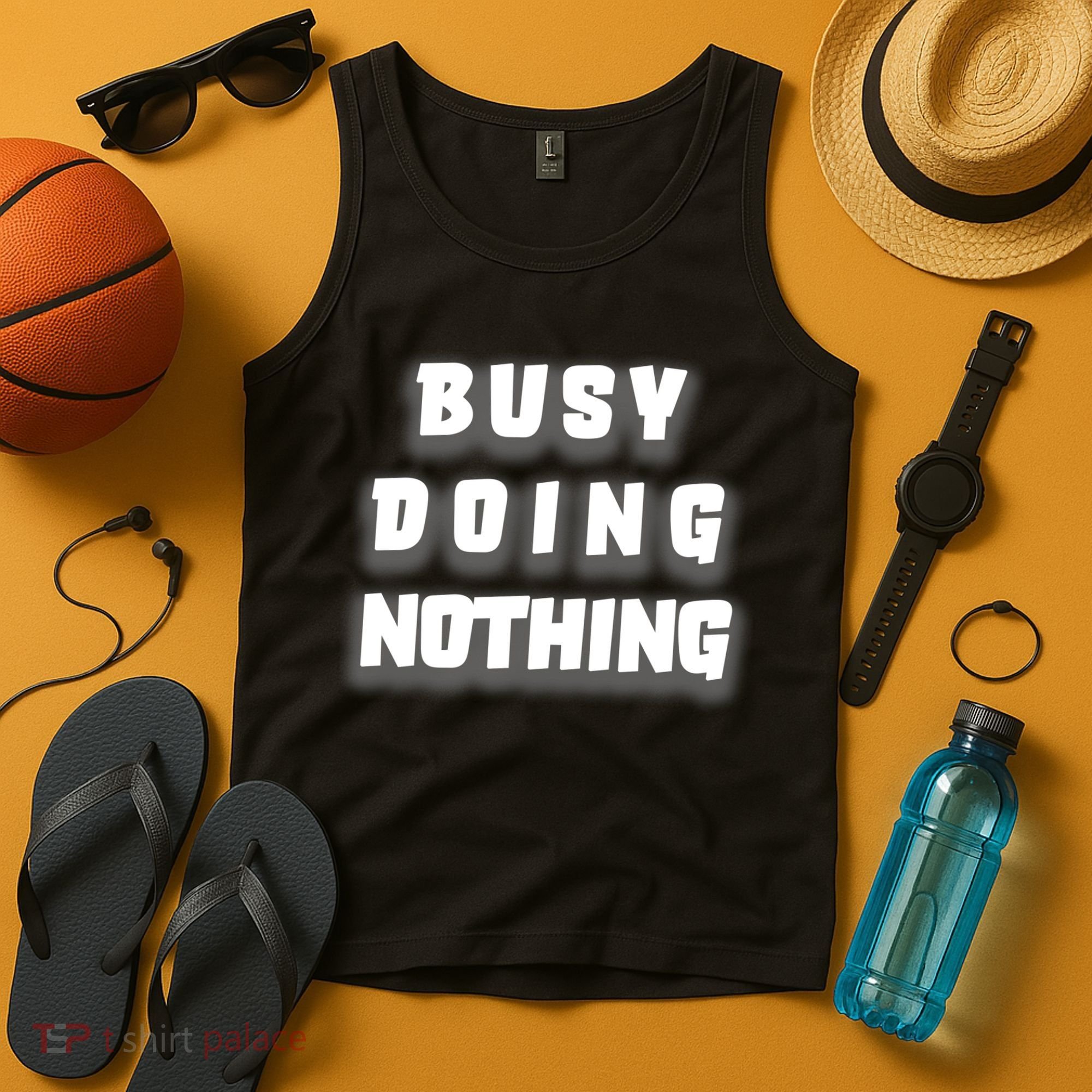 Busy Doing Nothing Tank Top