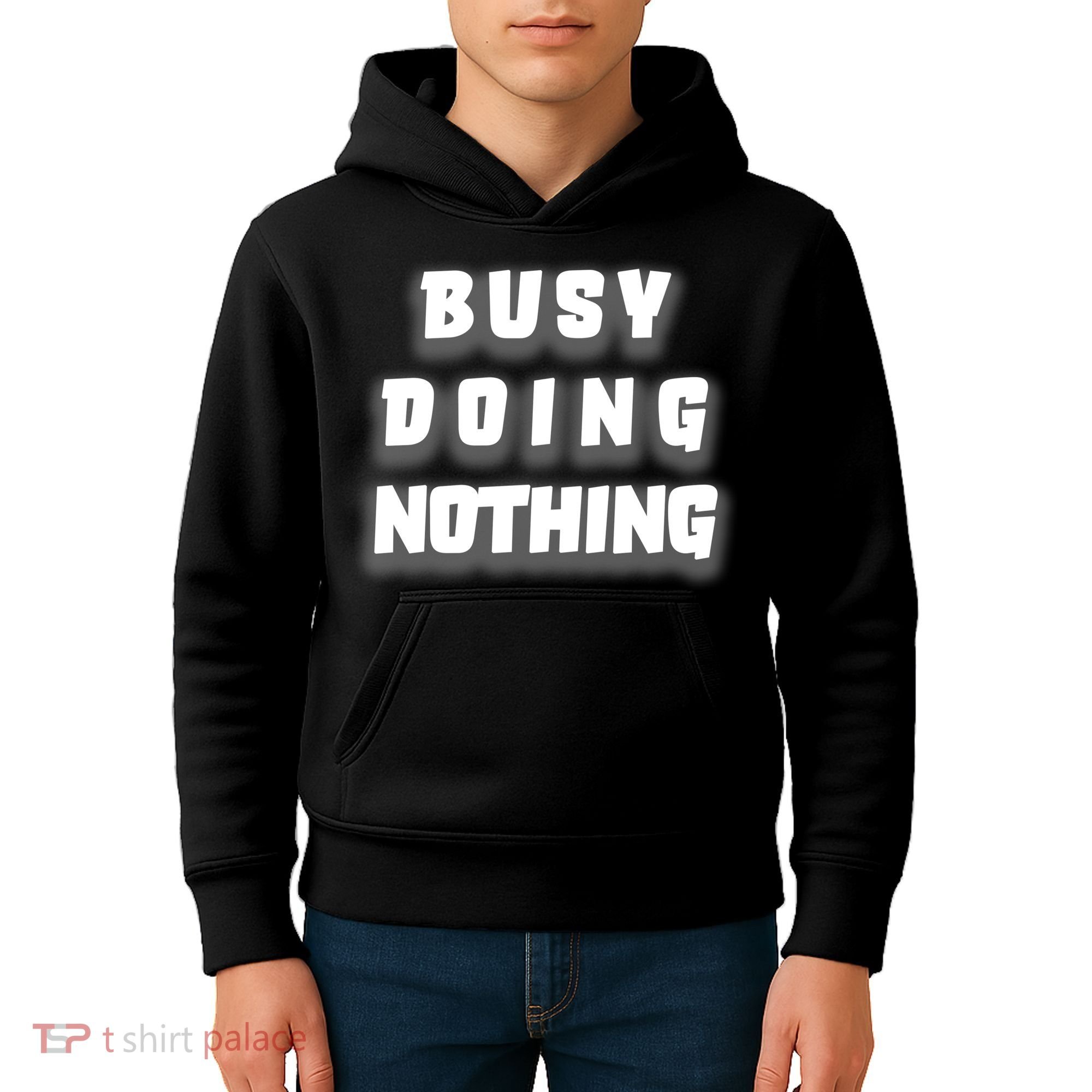 Busy Doing Nothing Kids Hoodie