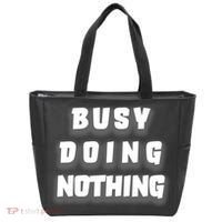 Busy Doing Nothing Tote Bag thumb 0