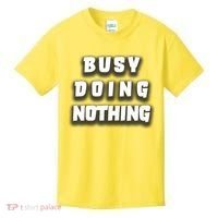 Busy Doing Nothing Kids T-Shirt thumb 0