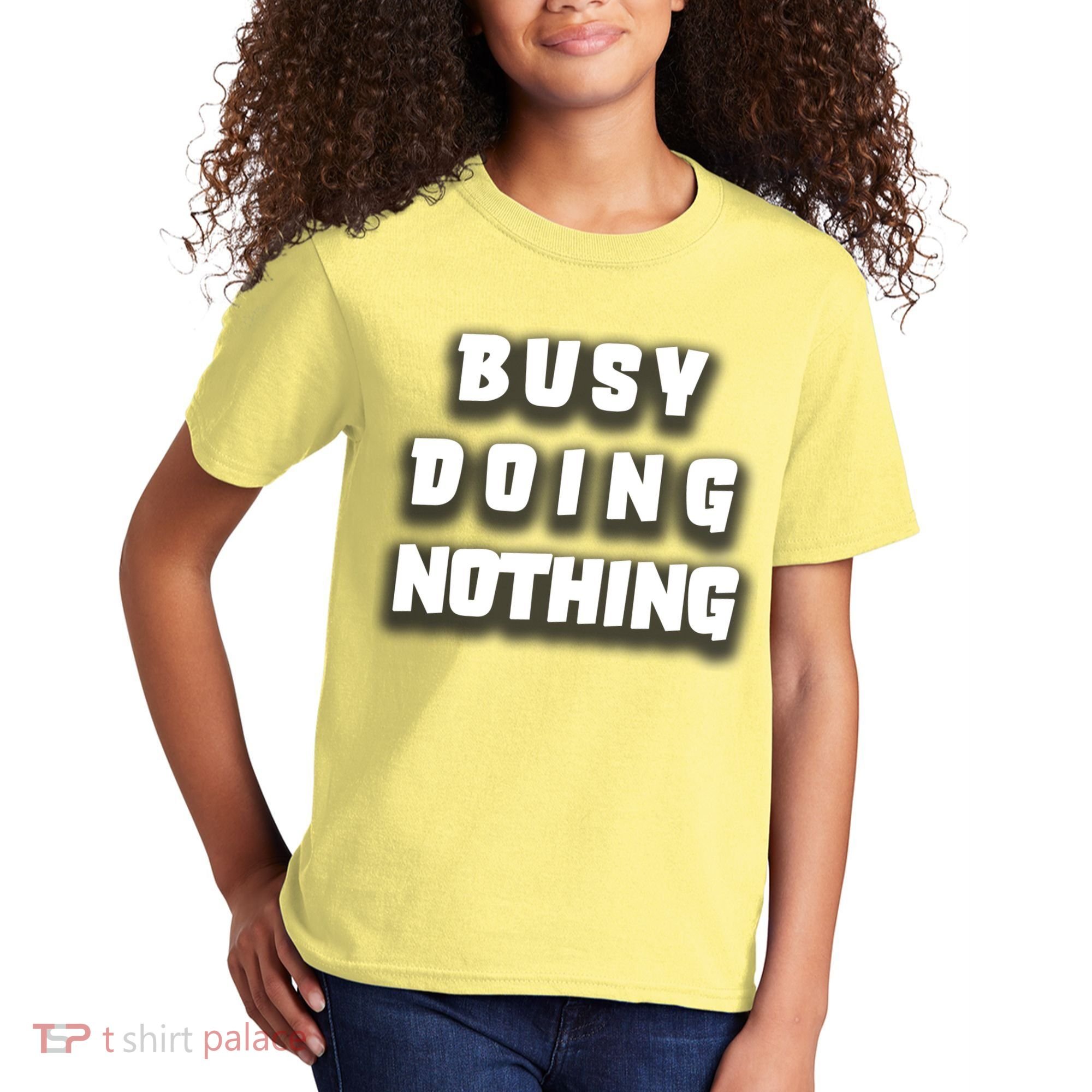 Busy Doing Nothing Kids T-Shirt