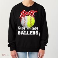 Busy Raising Ballers Women's Sweatshirt thumb 0