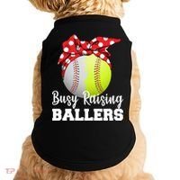 Busy Raising Ballers Doggie Tank thumb 0