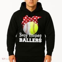 Busy Raising Ballers Hoodie thumb 2