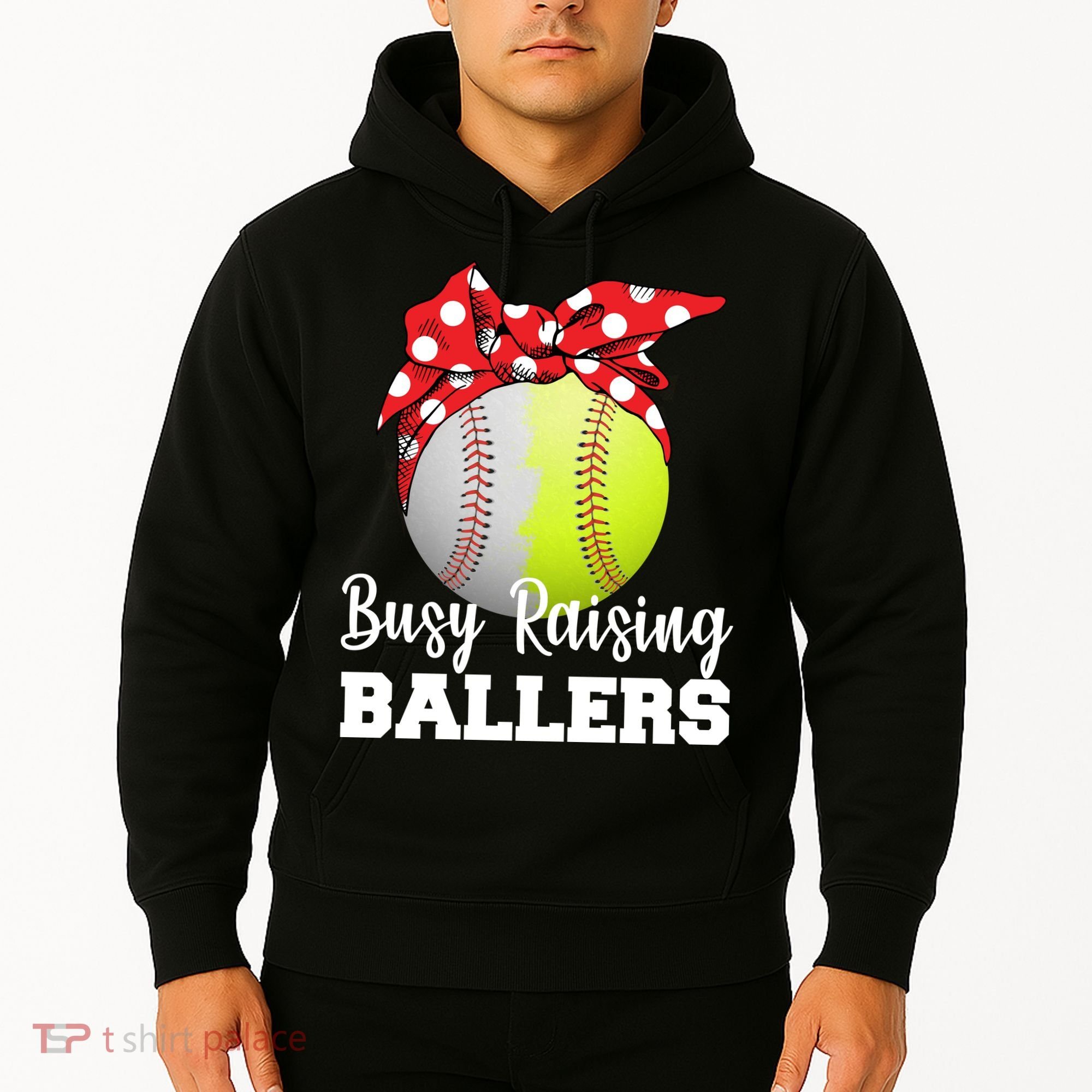 Busy Raising Ballers Hoodie