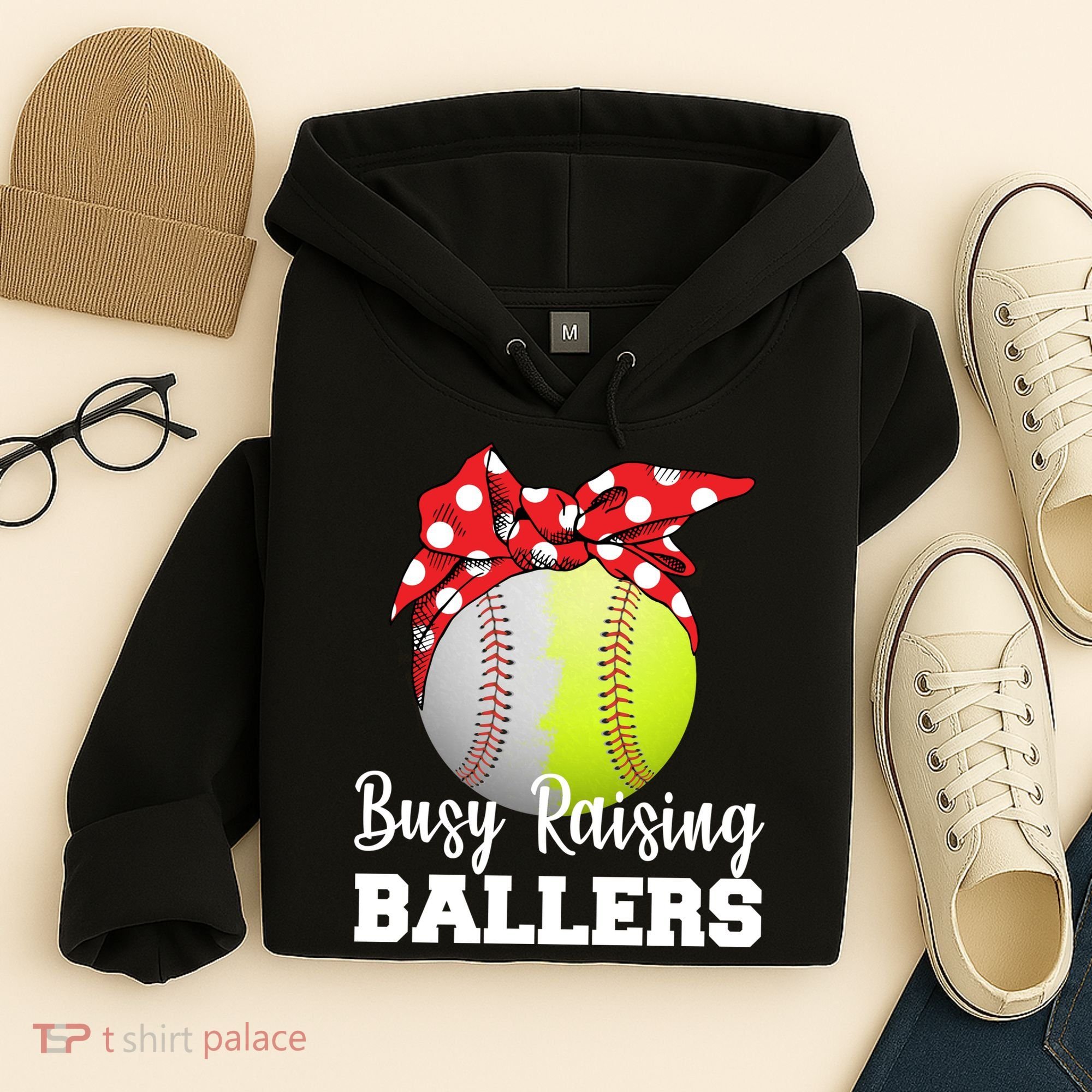 Busy Raising Ballers Hoodie