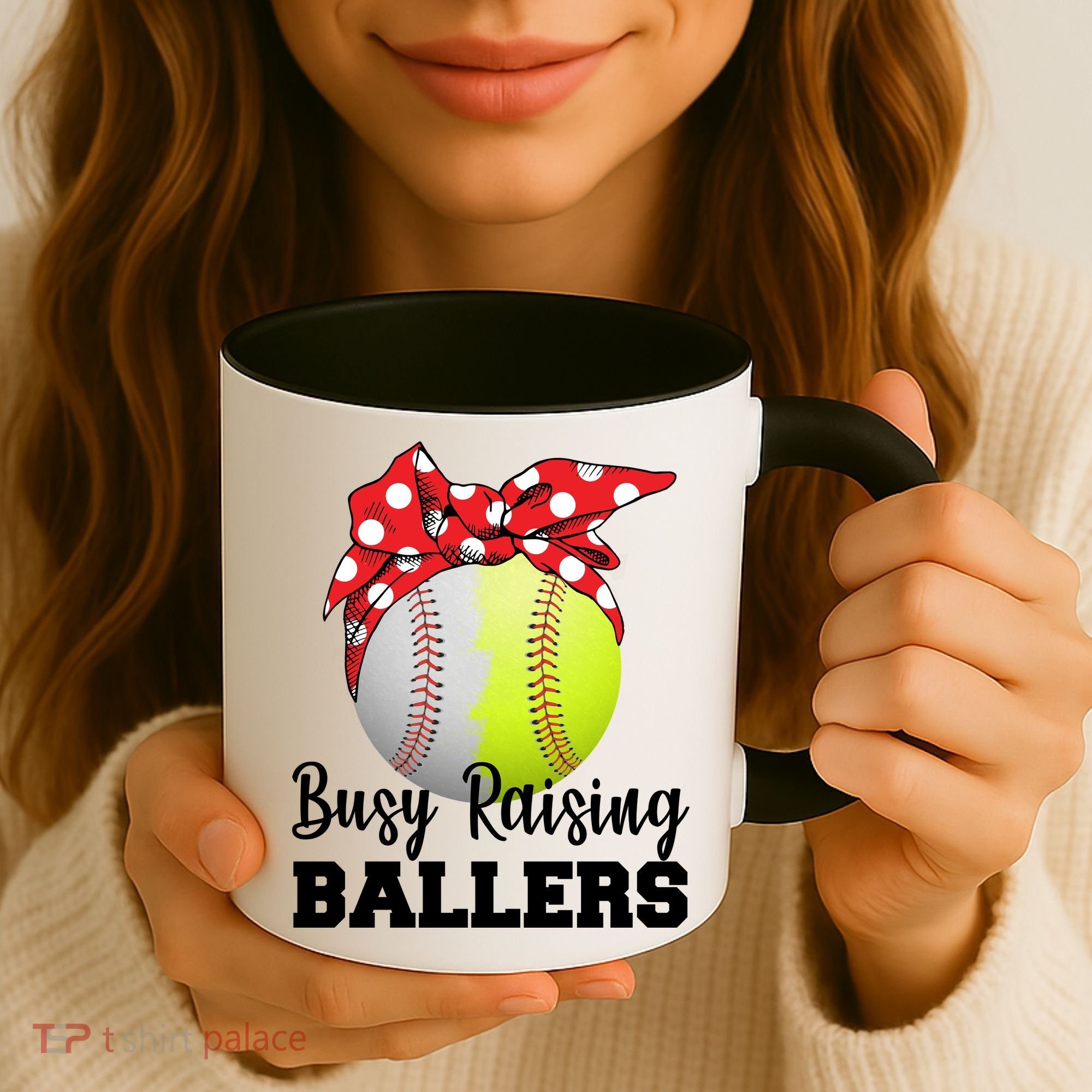 Busy Raising Ballers Coffee Mug