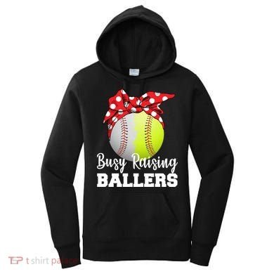 Busy Raising Ballers Women's Hoodie
