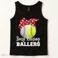 Busy Raising Ballers Tank Top thumb 2