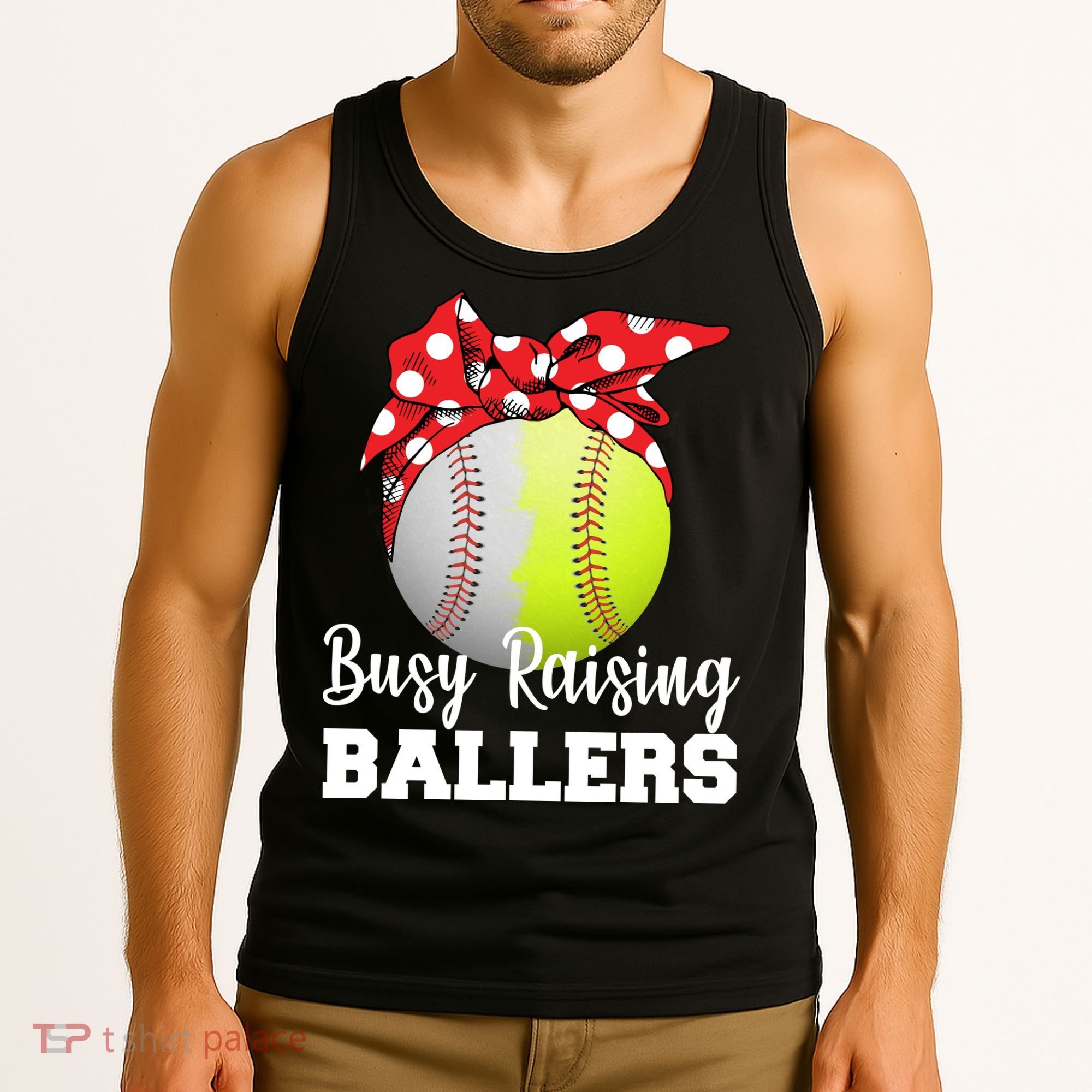 Busy Raising Ballers Tank Top