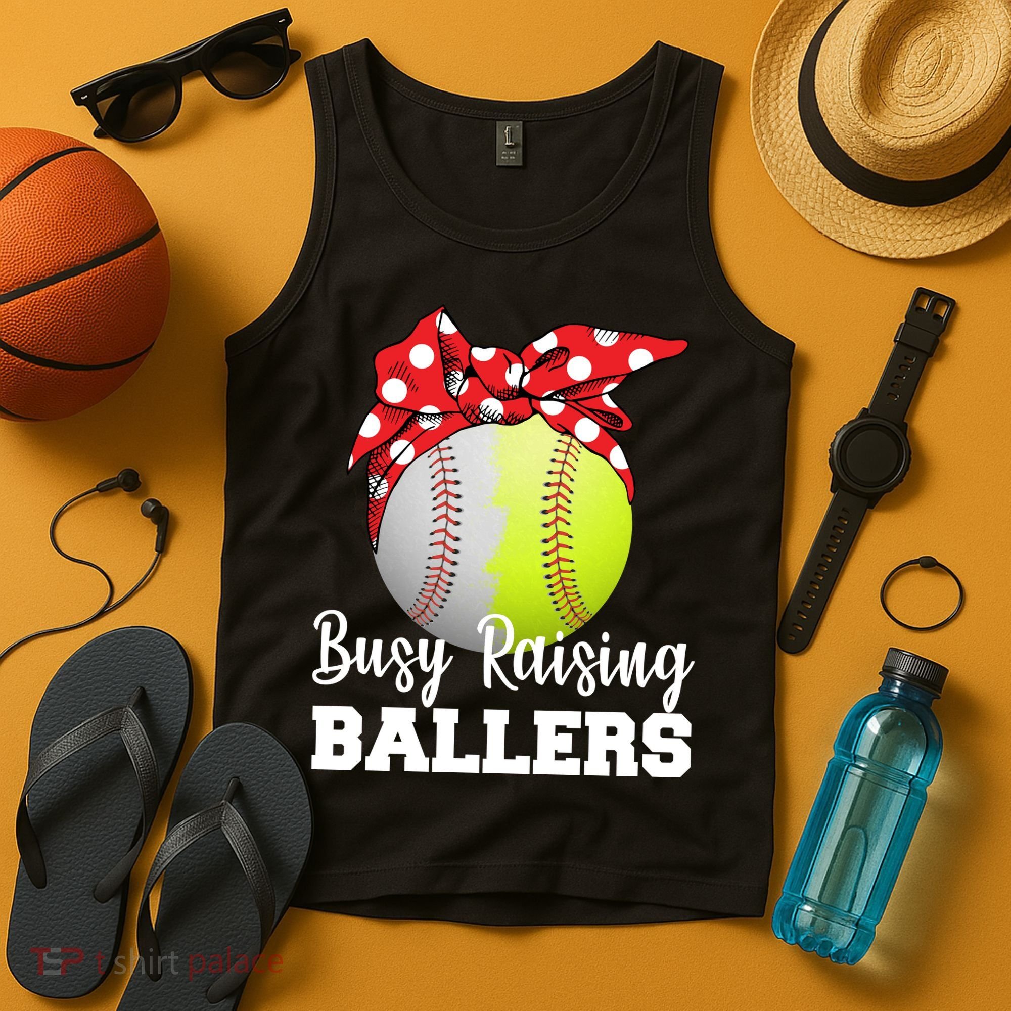 Busy Raising Ballers Tank Top