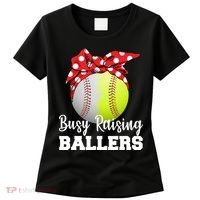 Busy Raising Ballers Women's T-Shirt thumb 0