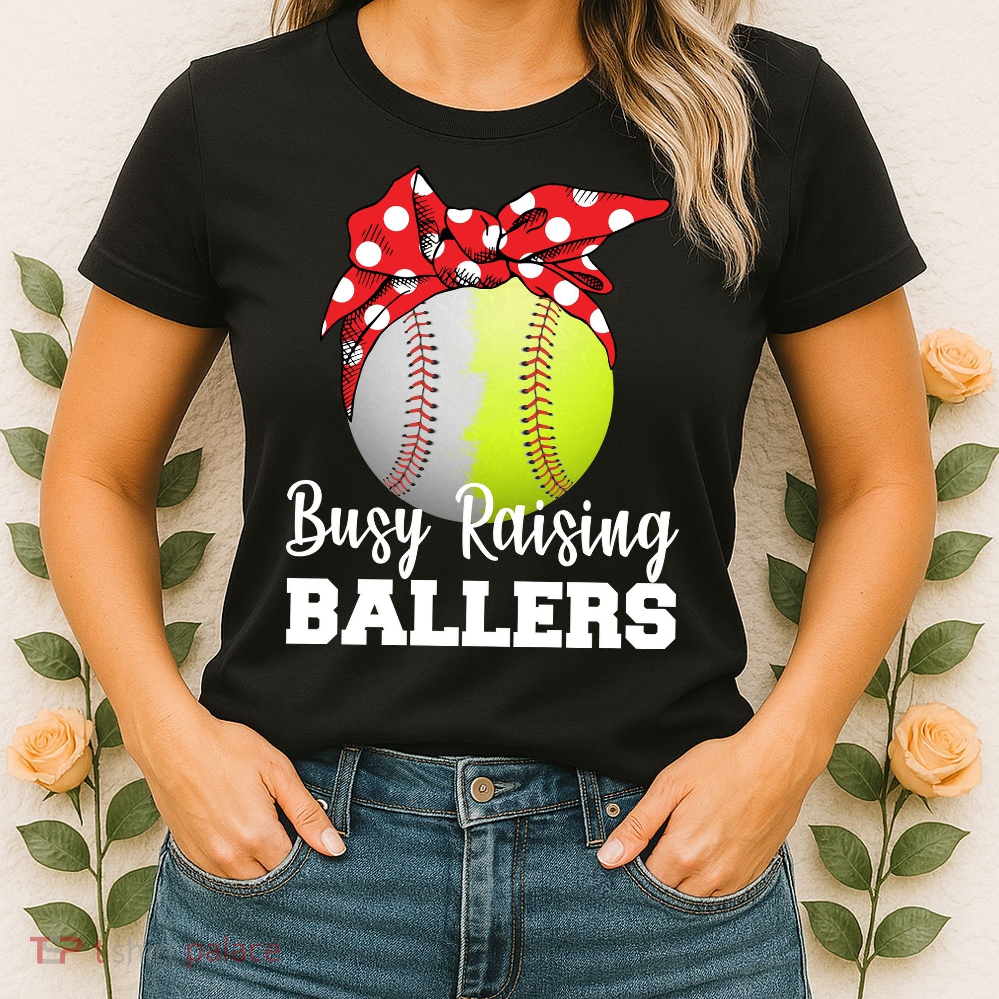 Busy Raising Ballers Women's T-Shirt