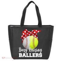 Busy Raising Ballers Tote Bag thumb 0