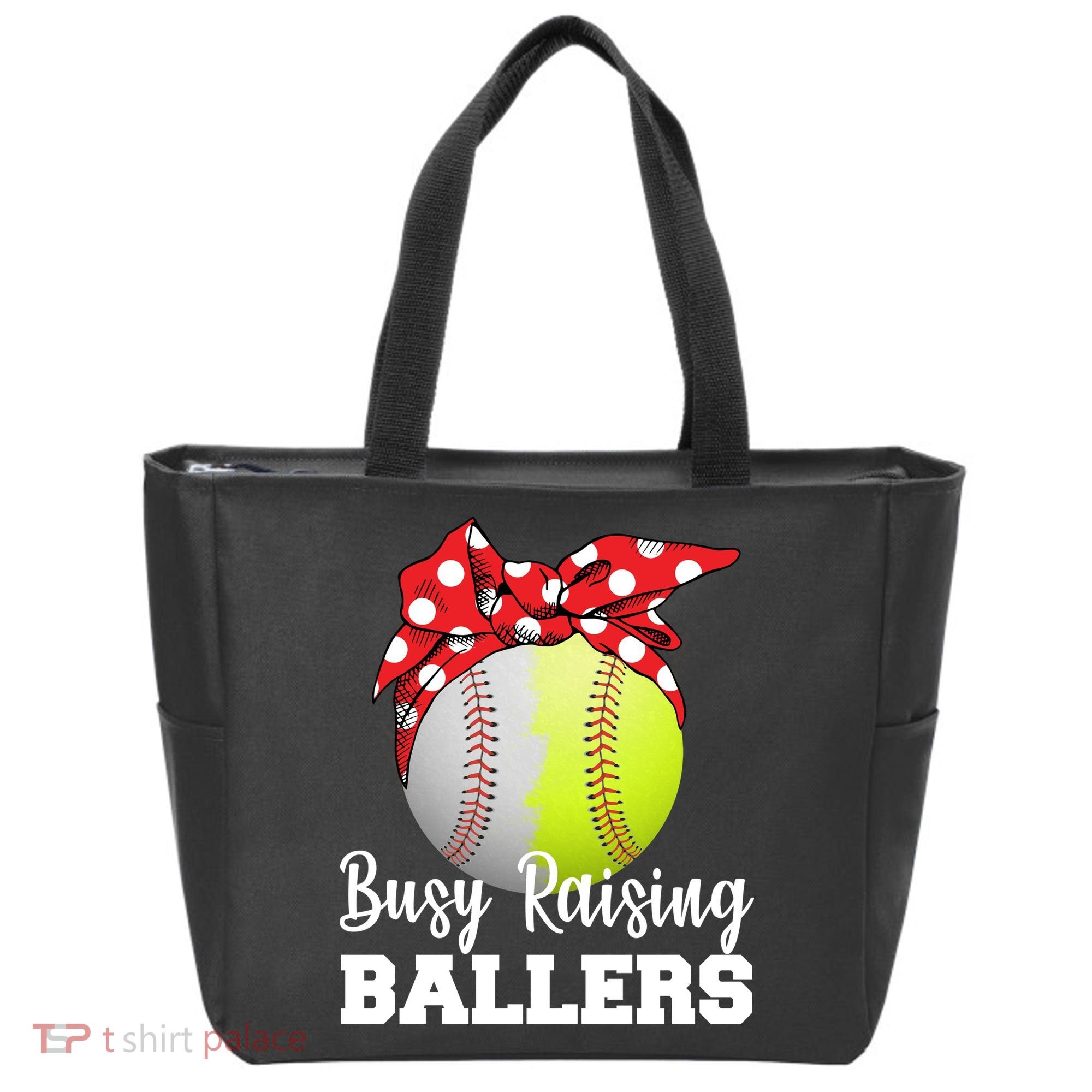 Busy Raising Ballers Tote Bag