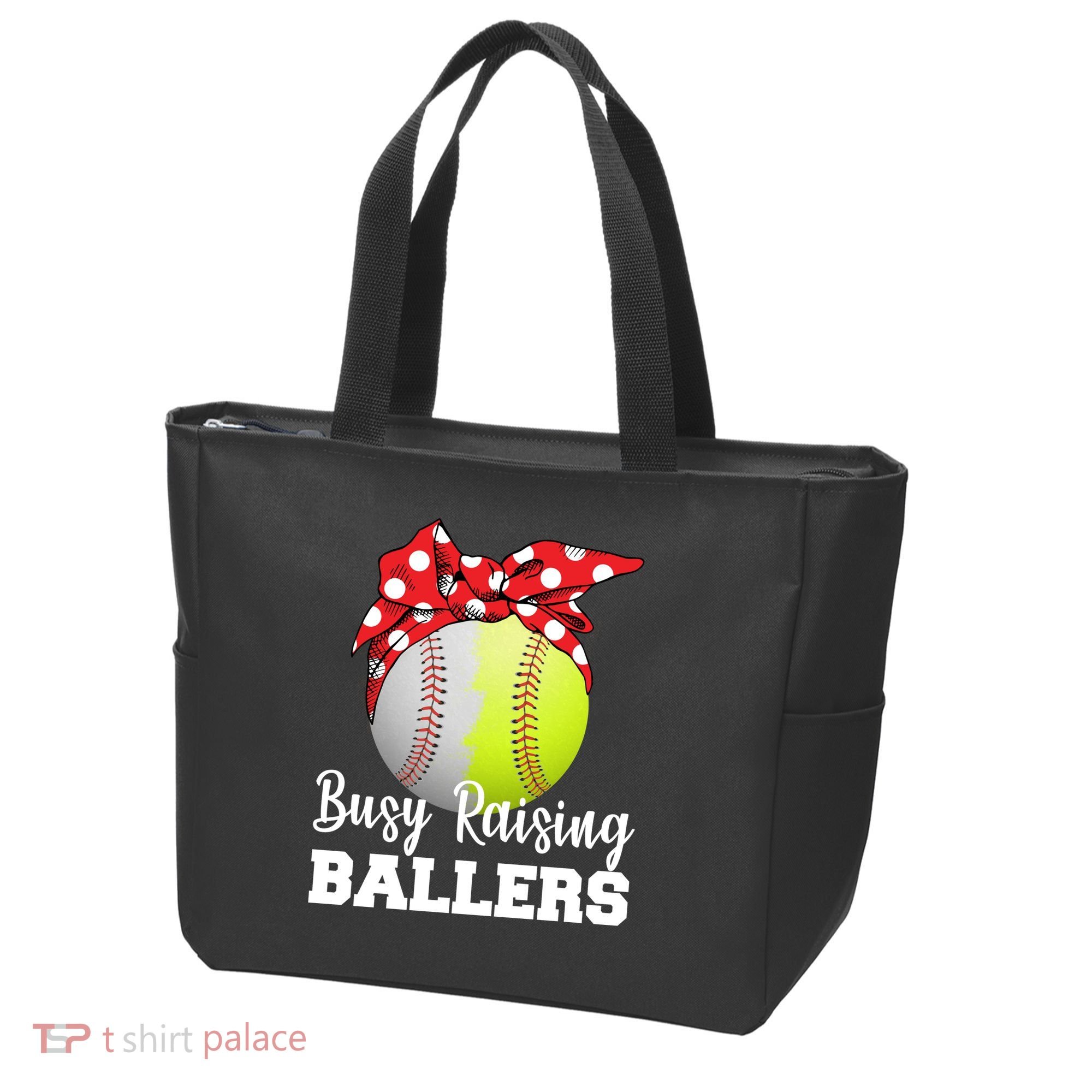 Busy Raising Ballers Tote Bag