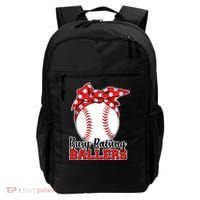 Busy Raising Ballers Baseball Parents Backpack thumb 0