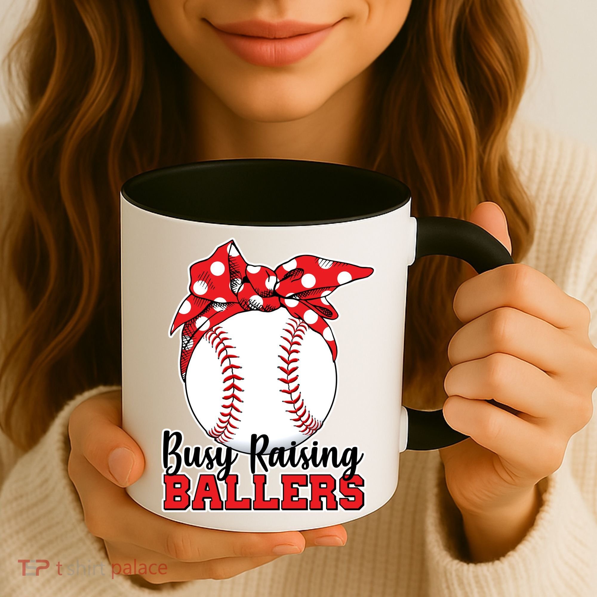 Busy Raising Ballers Baseball Parents Coffee Mug