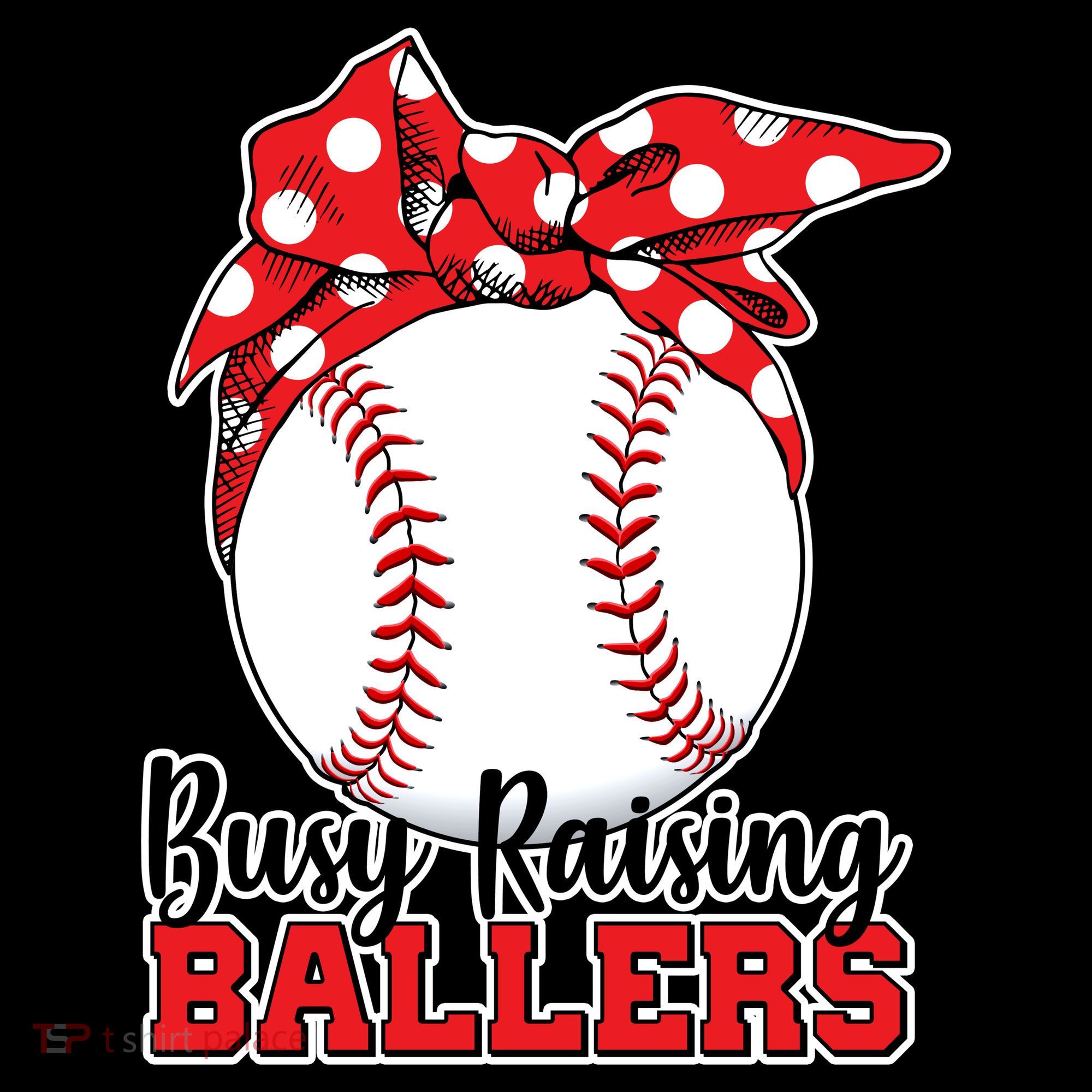 Busy Raising Ballers Baseball Parents Ornament