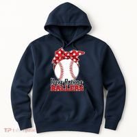 Busy Raising Ballers Baseball Parents Hoodie thumb 0
