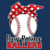 Busy Raising Ballers Baseball Parents Bucket Hat thumb 4