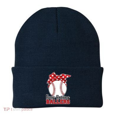 Busy Raising Ballers Baseball Parents Beanie