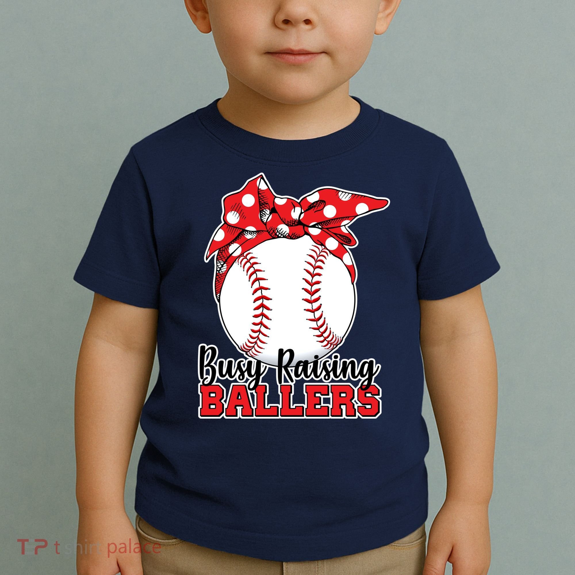 Busy Raising Ballers Baseball Parents Toddler T-Shirt