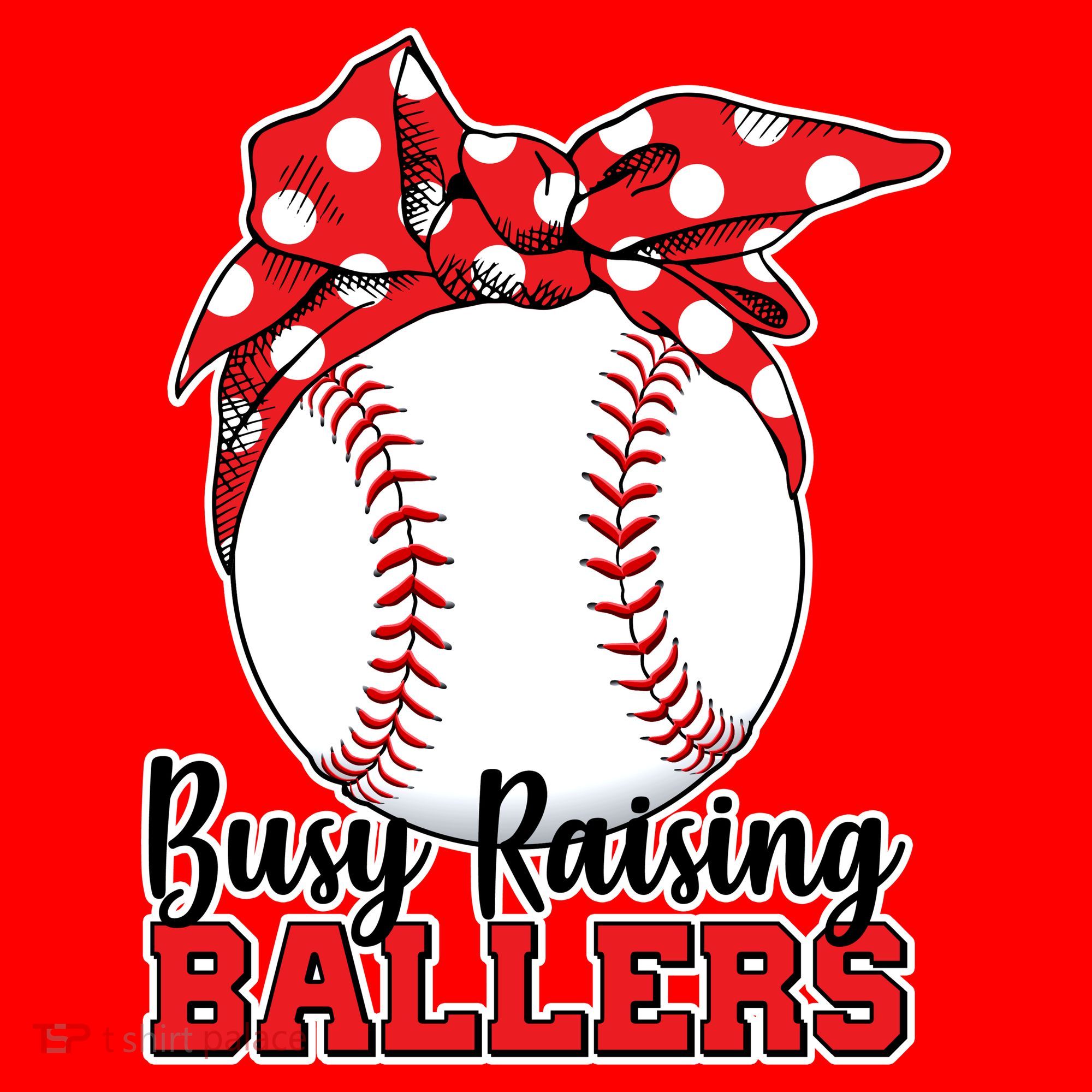 Busy Raising Ballers Baseball Parents Santa Hat