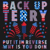 Back Up Terry Put It In Reverse Firework Funny 4th Of July Great Gift Bucket Hat thumb 4