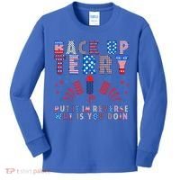 Back Up Terry Put It In Reverse Firework Funny 4th Of July Great Gift Kids Long Sleeve Shirt thumb 0