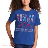 Back Up Terry Put It In Reverse Firework Funny 4th Of July Great Gift Kids T-Shirt thumb 2