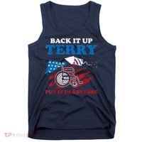 Back Up Terry Put It In Reverse 4th Of July Funny Patriotic Tank Top thumb 0