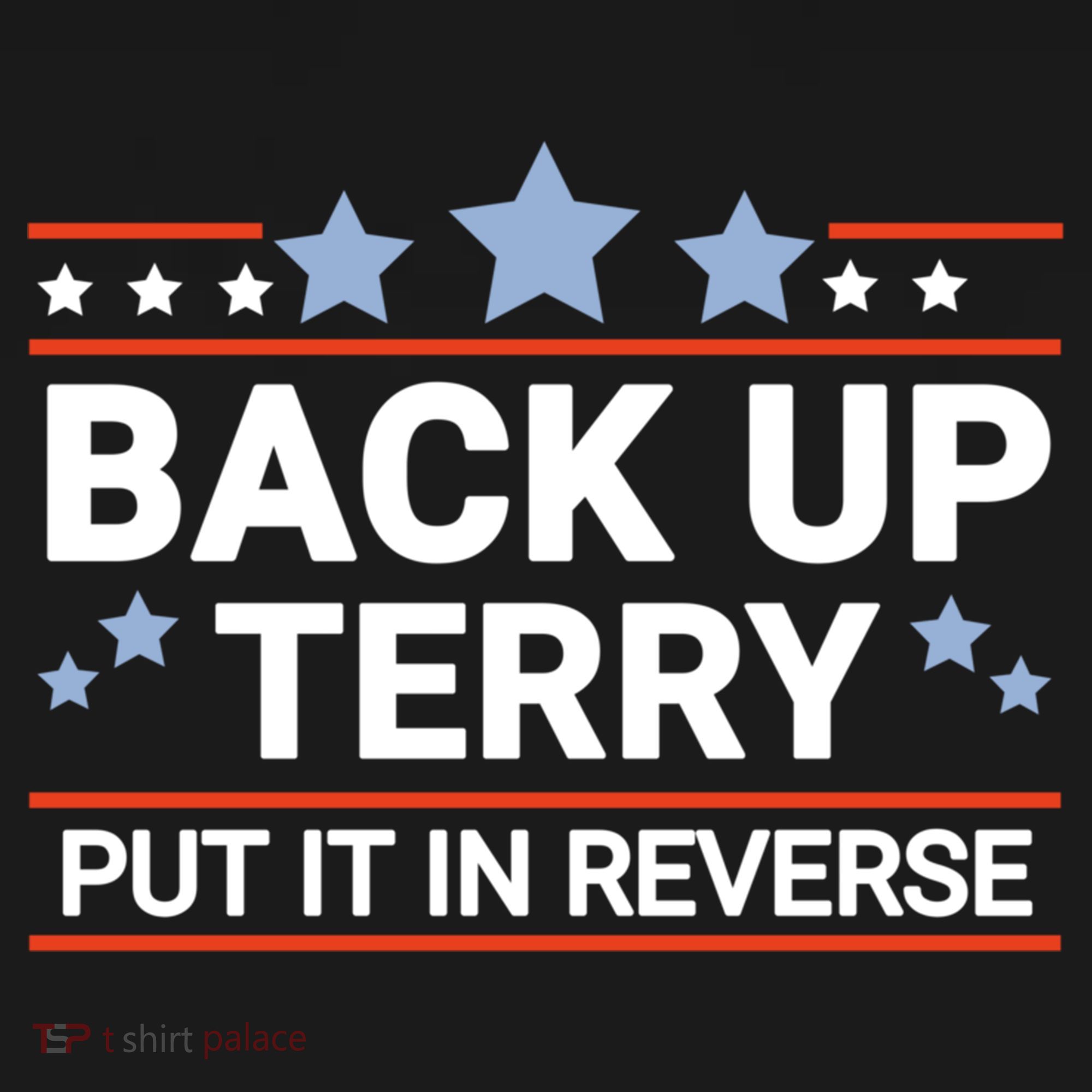 Back Up Terry Put It In Reverse Funny 4th Of July Gift Doggie Tank